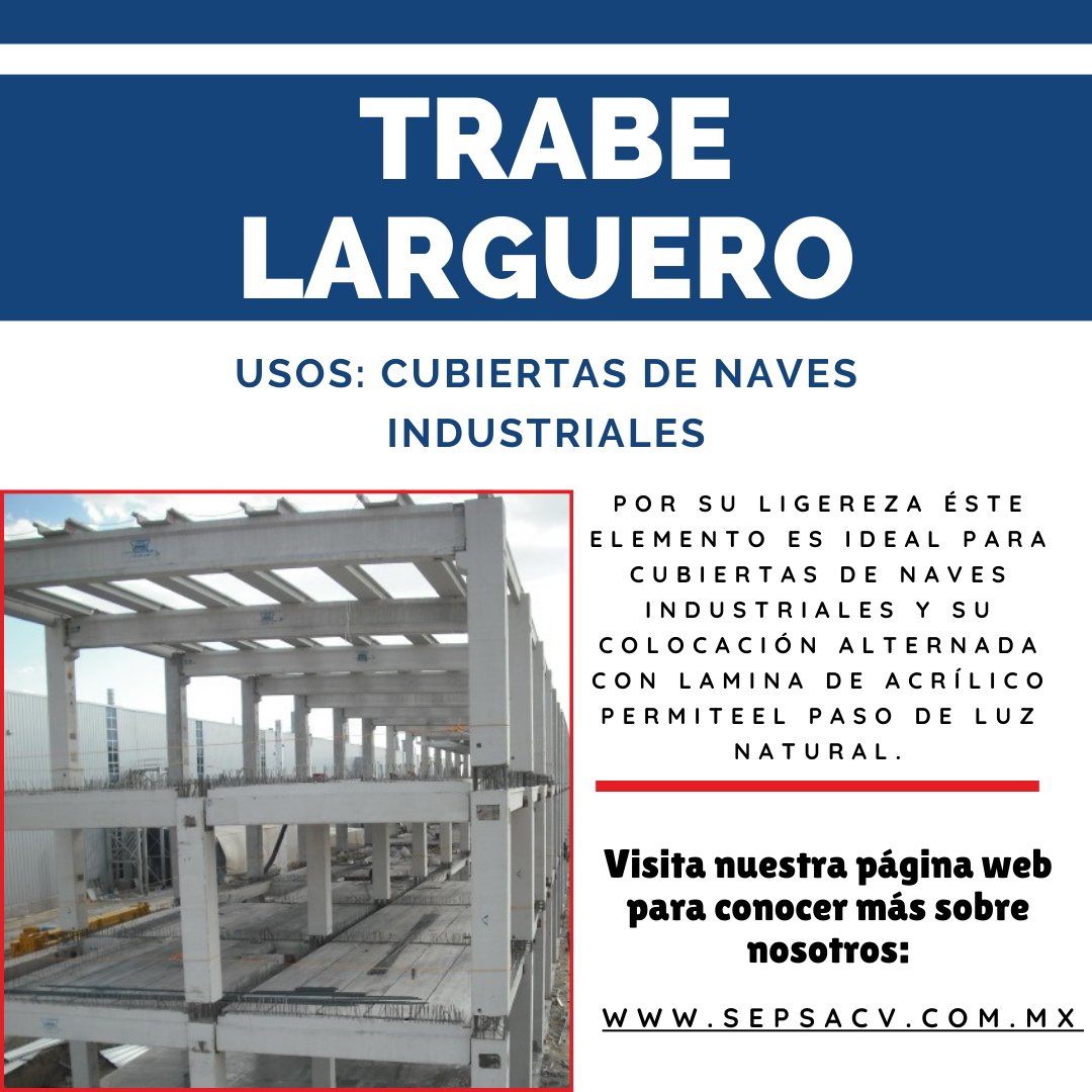 SEPSACV's tweet photo. ¡Descubre la solución perfecta para tu proyecto con nuestras piezas prefabricadas de concreto!
#SEPSA #sepsaprefabricados #PrefabricandoelfuturodeMéxico #concreto #prefabricados #sepsacv #Trabe https://t.co/glnoyqTOT1