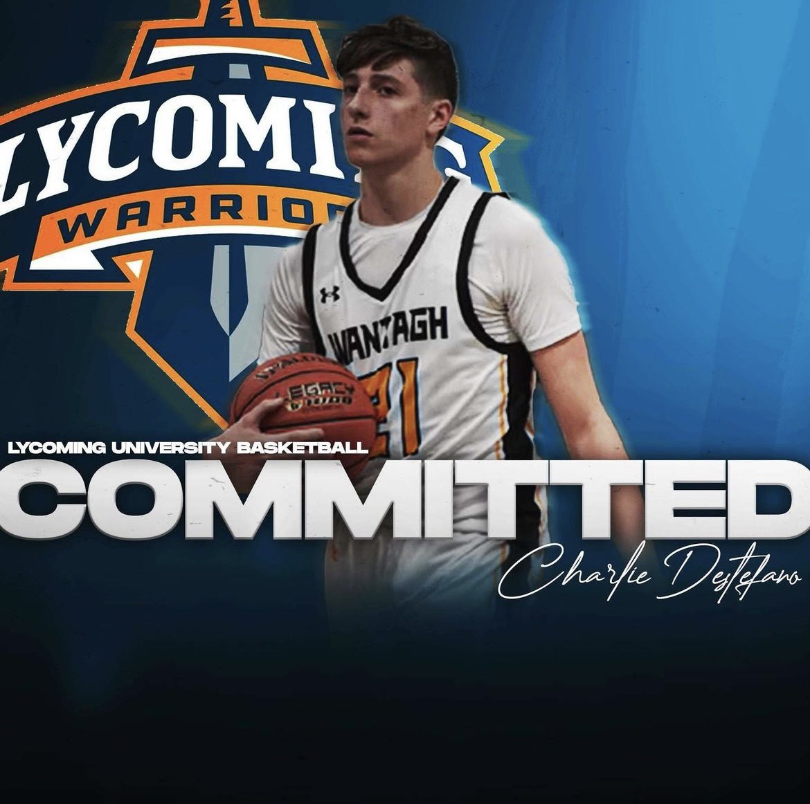 Congrats Charles Destefano who will continue his academic & basketball career at @LycomingHoops ! Charles was a 3 yr starter at Lynbrook HS where he 2x All-Conference player. He has been apart of Level Up for 3 years and we are looking forward to following his next chapter!