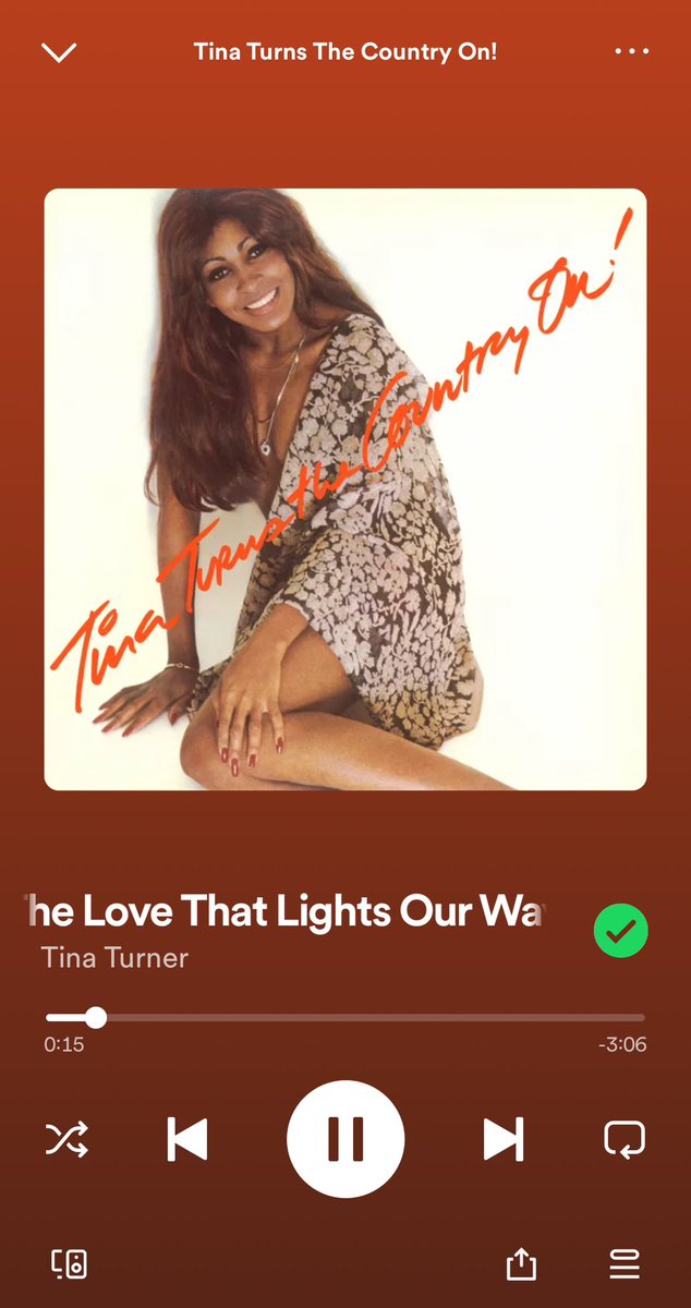 Can we please have lyrics on @Spotify? 💛
@TinaTurner @Parlophone @warnermusic