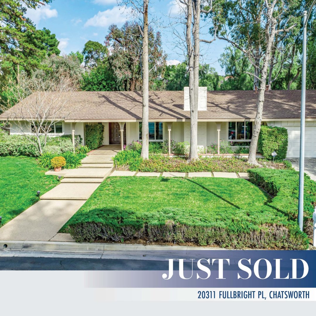 #JustSold $158,000 over asking! 20311 Fullbright Pl, #Chatsworth | 5🛏️ | 3🛁 | 1,930 SF | #TeamVitacco #RealEstate #LosAngeles #LosAngelesRealEstate #ChatsworthRealEstate #LosAngelesRealtor #RealEstateAgent #LARealtor #LARealEstate #EquityUnion #EquityUnionRealEstate
