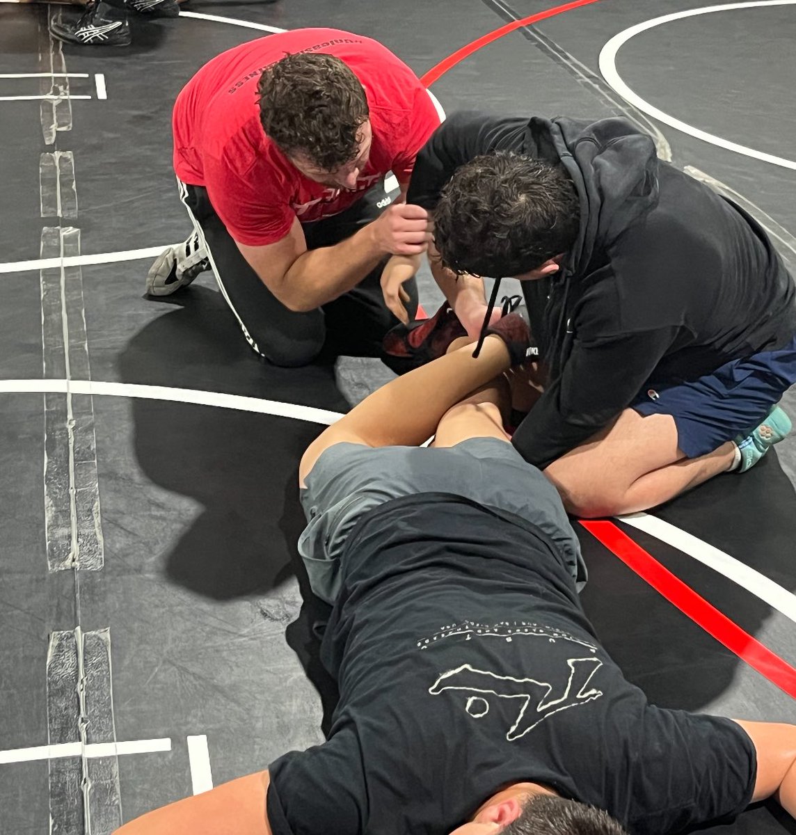 PantherWrestlng's tweet photo. Over 80 wrestlers came in to get better on Monday and meet new HC, Lars Lueders! https://t.co/jQB6d217eS