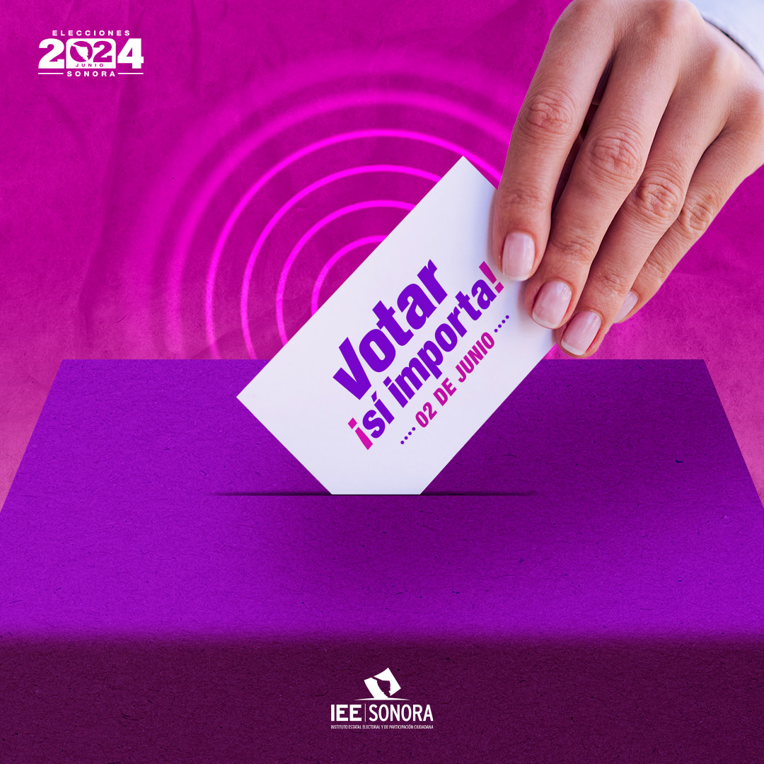 Y tú ¿porqué crees que es importante votar?

#VotarSíImporta #EleccionesSonora2024