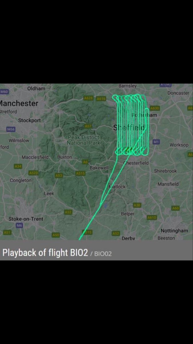 What do you think these planes over the UK have been doing?