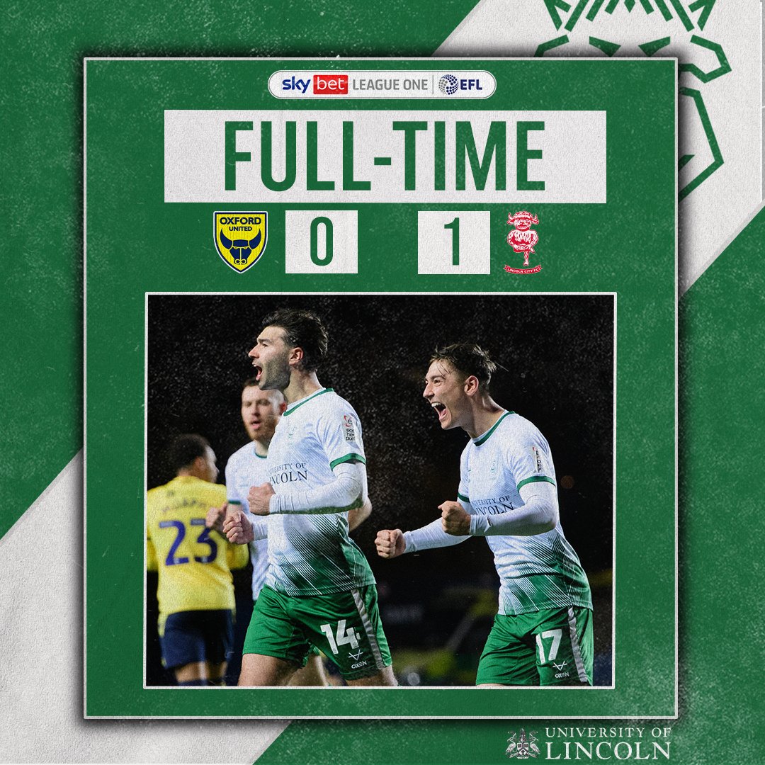 LincolnCity_FC's tweet image. 👊 BIG WIN!

⏱️FT | 🟡 0-1 ⚪️ | @unilincoln