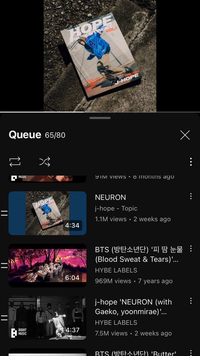 Who’s streaming #jhope_NEURON #HOPE_ON_THE_STREET #V_FRI_END_S and the OB10 on YouTube tonight? I know we are!