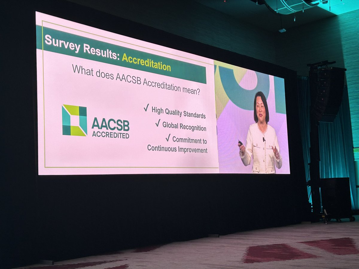 According to our members, AACSB accreditation means: ✅ High Quality Standards ✅ Global Recognition ✅ Commitment to Continous Improvement #ICAM24