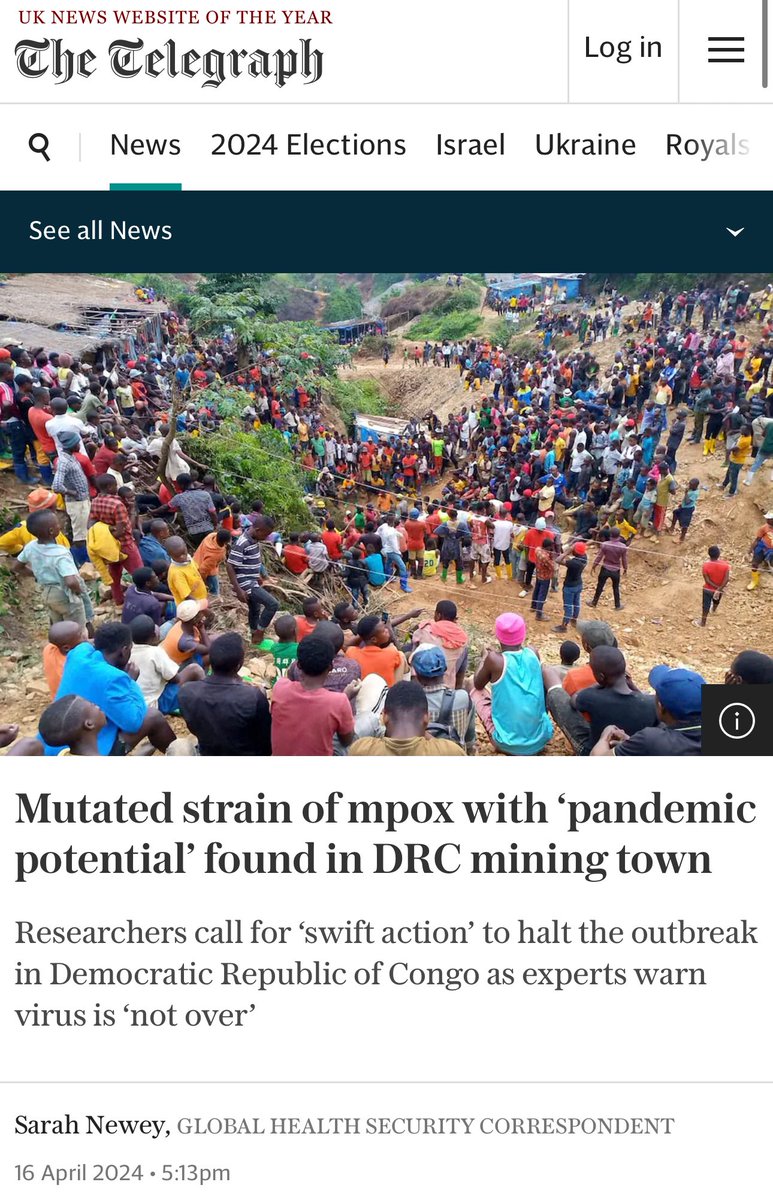 New mpox strain with “pandemic potential”—but this is not the one that went global in 2022, when it spread to more than 100 countries. This new one is from another more deadlier form of the virus, known as “clade 1” mpox—and carries a 10% CFR mortality. The new “clade 1b” found…