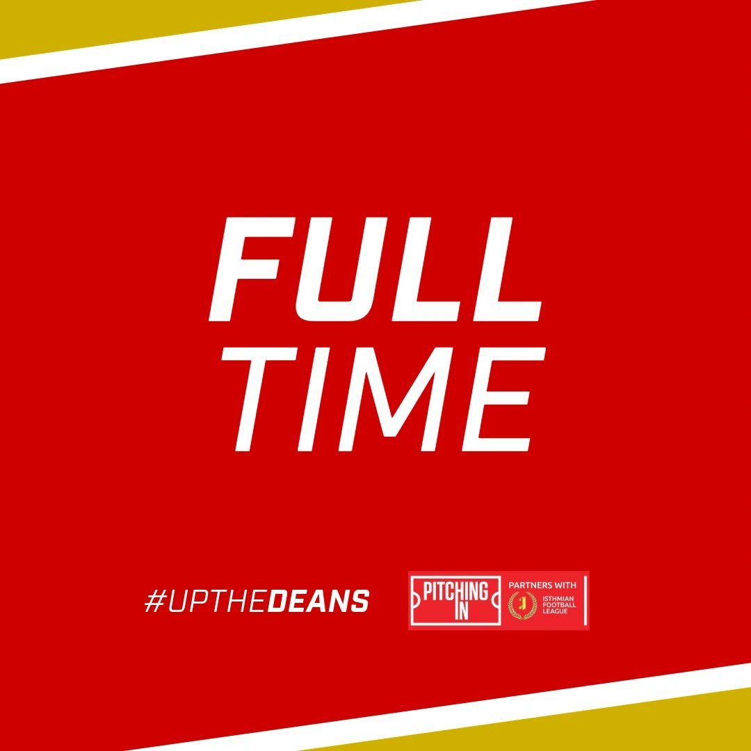 FT | Horndean 2-1 Ashford United 

The Deans leave it late but Scutt's stoppage time penalty secures all 3 points ✅

#UpTheDeans