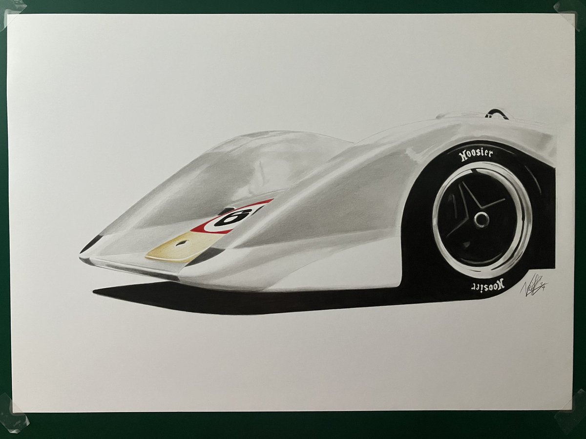 Hello! My Monday/Tuesday Doodle is finished. I hope I’ve done the beautiful Lotus Type 66 Can Am car justice. What a machine, this is! ❤️

A3, Pencil. £175 +P&P 

#Lotus #Lotus66 #CanAm #pencildrawing #MondayDoodle #RSLStudio #NGAutoArt