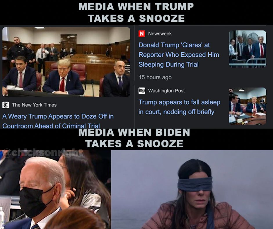 chicksonright's tweet image. #Facts #biasedmedia