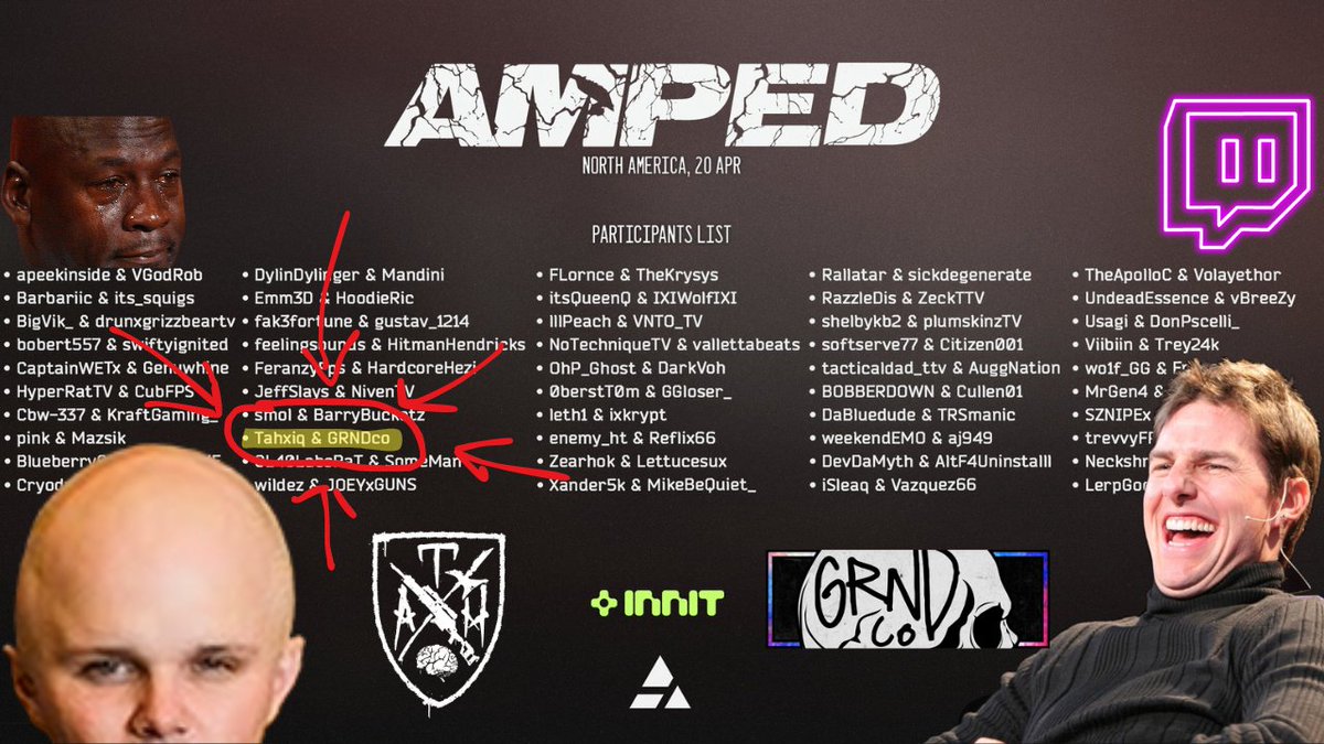 BAHAHAHAHA AHAHAH AHHAHAHHAHA WTF. MAY GOD HAVE MERCY ON OUR SOULS.  APRIL 20TH NERDS. BE THERE. 
@GrndcoTv