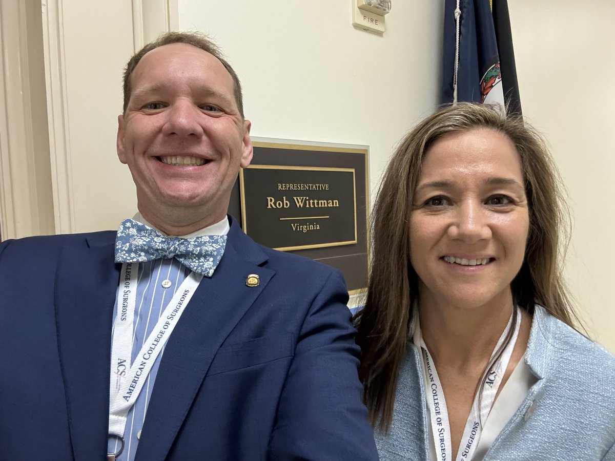 MeganTracci's tweet photo. Hill Day at #ACSLAS24- Team Virginia in the House…and the Senate! Talking about protecting access to high quality surgical care - every region, specialty, practice. Thank you @AmCollSurgeons for bringing 400 + surgeons and a great message. @RASACS @virginia_acs @SurgeonsVoice https://t.co/umVLIIWfgg