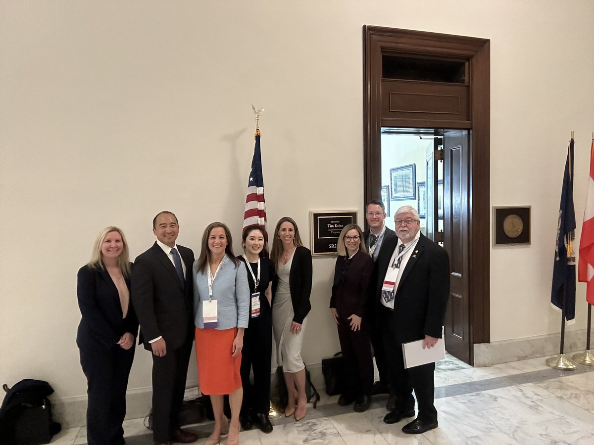 MeganTracci's tweet photo. Hill Day at #ACSLAS24- Team Virginia in the House…and the Senate! Talking about protecting access to high quality surgical care - every region, specialty, practice. Thank you @AmCollSurgeons for bringing 400 + surgeons and a great message. @RASACS @virginia_acs @SurgeonsVoice https://t.co/umVLIIWfgg