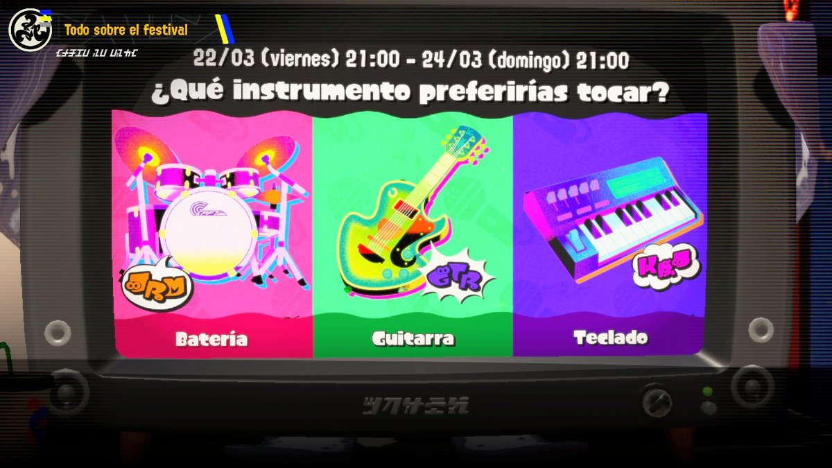 Isidora2_0's tweet photo. #SoundFall #SoundFallFanArt #Splatoon3 #Splatfest
A new Splatfest comes to my "SoundFall: Splatfest Edition" and the theme is......Which instrument would you play?
Here the teams: Oh I think they already know what they're going to choose 😏
🎧: #TeamKeyboard🎹
🥁: #TeamDrums🥁 https://t.co/tKIgpKcm3d