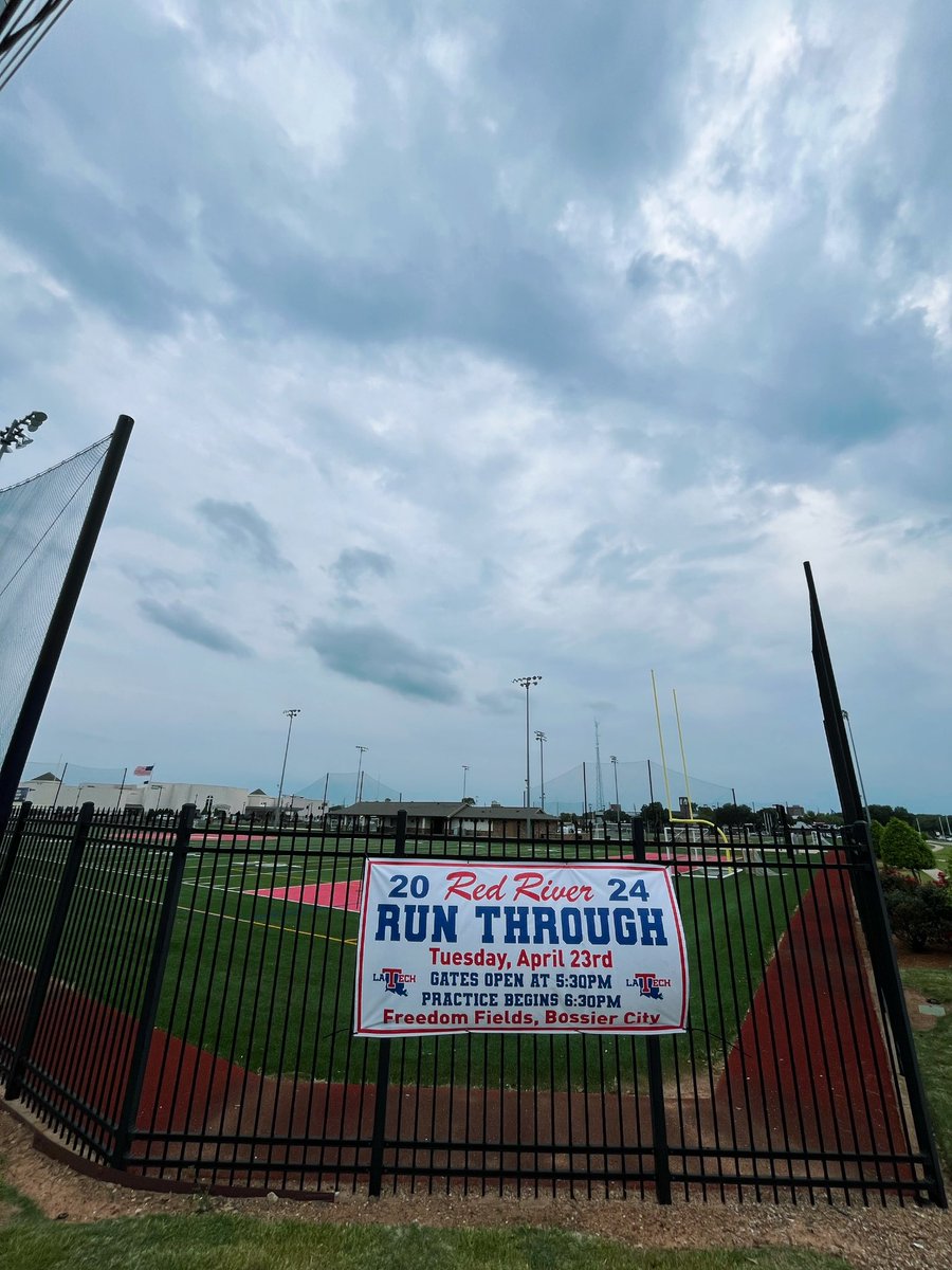 Leslie_Brister's tweet photo. Coming to you soon NWLA ๐ See you next week! #RedRiverRunThrough #LATechFB https://t.co/EsEbjWJRV3