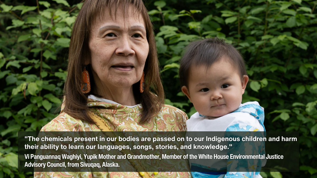 saferstates's tweet photo. 🗣️Hear from Indigenous Arctic leaders on the industry’s threats to their lives and lands in a new report from @ak_action & @ToxicsFree.
We need to eliminate the production, use, and disposal of toxic chemicals and plastics. #SaferSolutions
https://t.co/phfkPR9da0 https://t.co/YSLerdvH36
