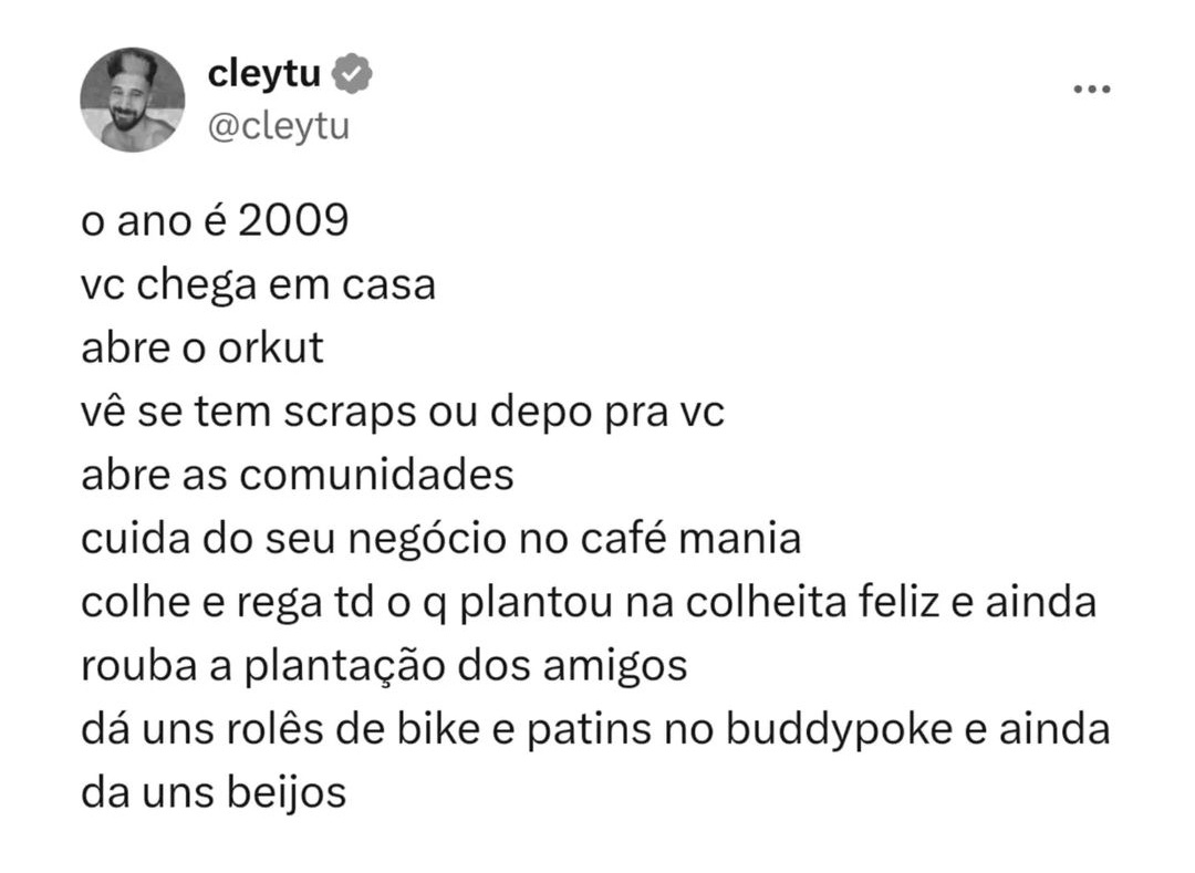 Pois é