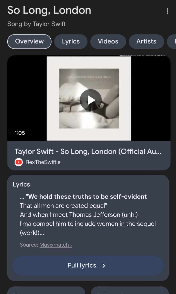 SO LONG LONDON LYRICS JUST DROPPED????!?!?!