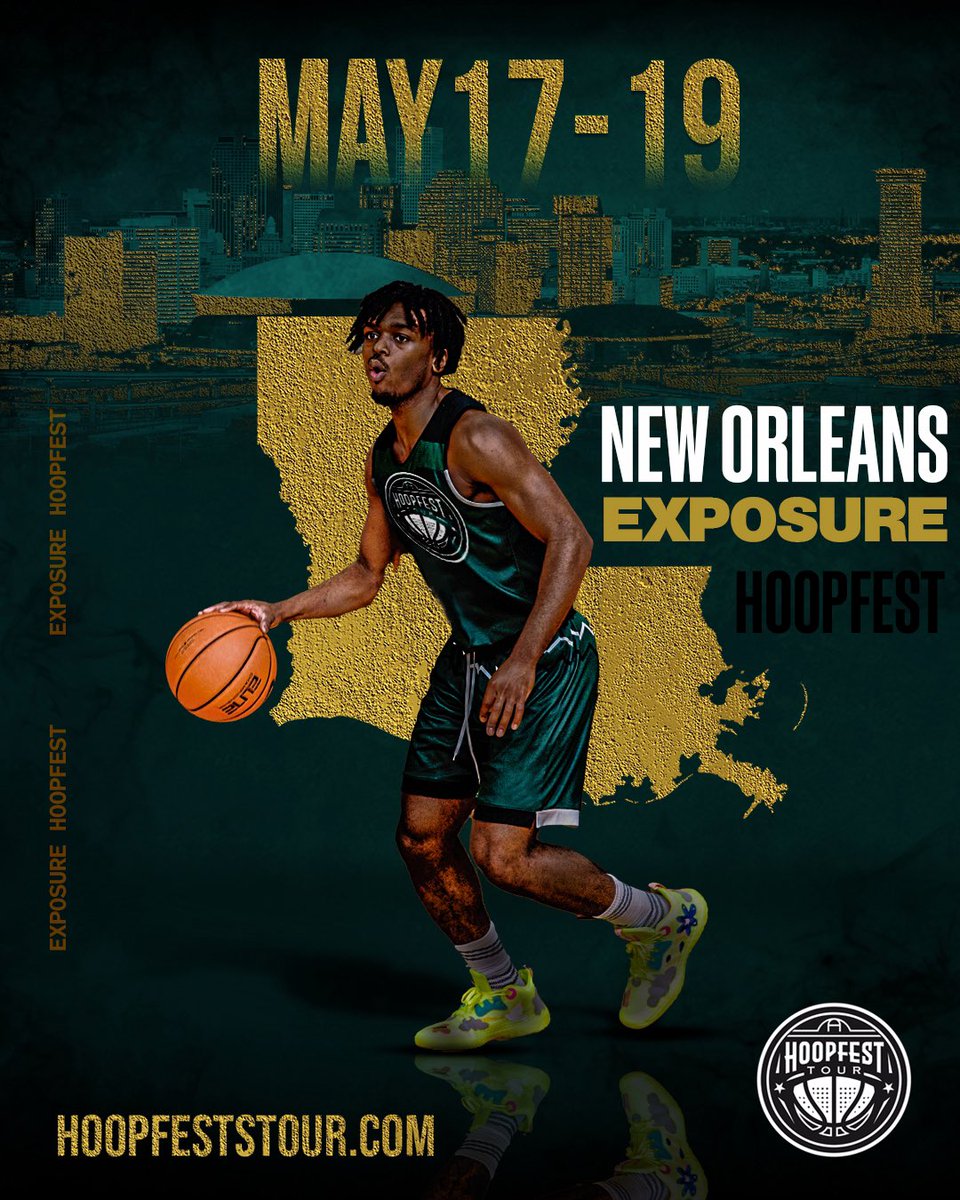 Exposure HoopFest is loaded with top teams, register today! 🗓️: May 17-19 🏢: New Orleans ☑️Post Event Articles/Video ☑️Schedule Around Your Arrival ☑️Play Against Top Competition hoopfeststour.com/exposure-hoopf…