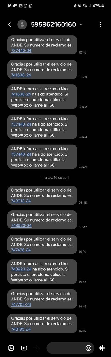 asafuan's tweet photo. @ANDEOficial No se cual te sirve (omití lo de que fueron atendidos, porque es bola) https://t.co/oKAGMhkcOZ