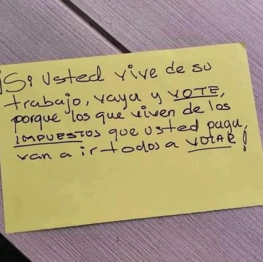 👉🏻 Pero como vann!! 👈🏻 🗳️ #2DeJunio