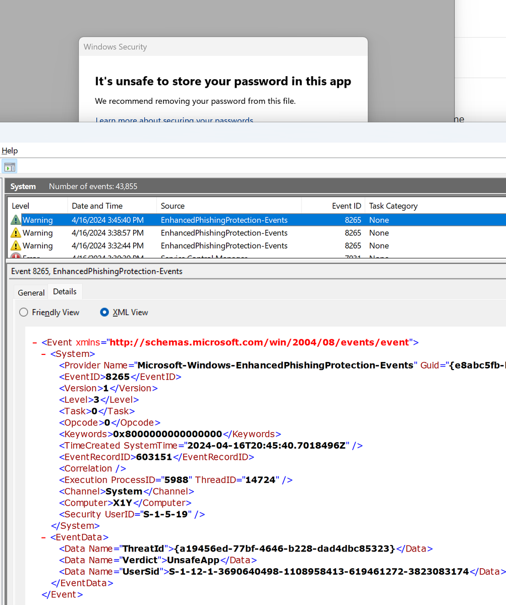 ericlaw's tweet photo. Upon typing your Windows password in Notepad: https://t.co/BFt6UAJDCJ