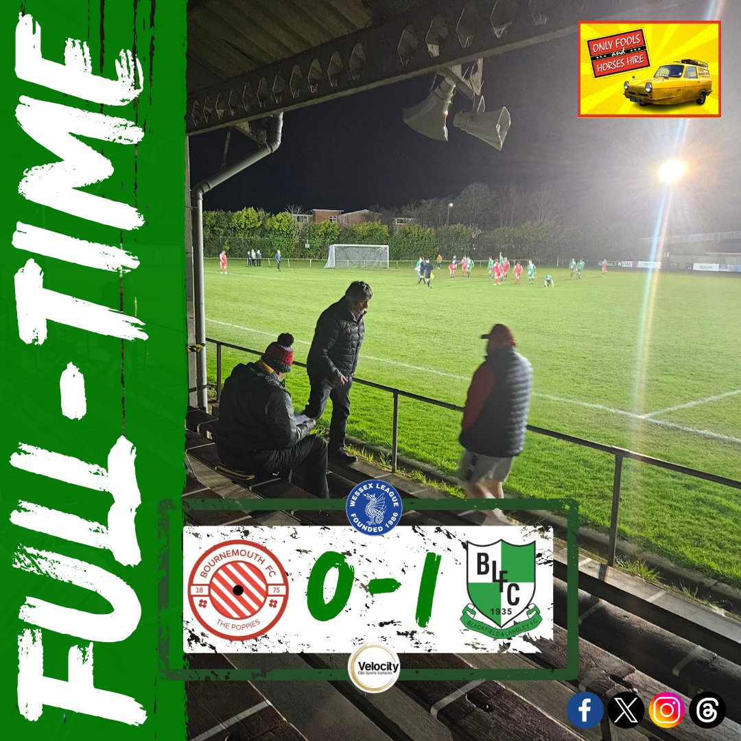 ⏱️ | 𝐅𝐮𝐥𝐥-𝐭𝐢𝐦𝐞 𝐑𝐞𝐬𝐮𝐥𝐭

Tonight's full-time result from Victoria Park.

A stronger 2nd half, and Yamba gets his 1st goal for the club.

📲 • Social's proudly sponsored by Only Fools and Horses Hire - Trotter Van Hire
💻 • onlyfoolsandhorseshire.co.uk

🟥🟩