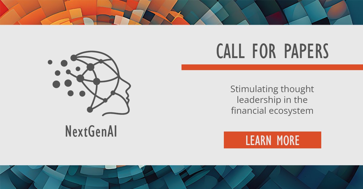 📣 Call for Papers! AIR invites YOU to join in a collaborative dialogue about strategic approaches to adopting GenAI in financial services and financial regulation to benefit and protect consumers. Submissions are due by 6/28/2024. Learn more and submit. regulationinnovation.org/nextgenai/#cfp