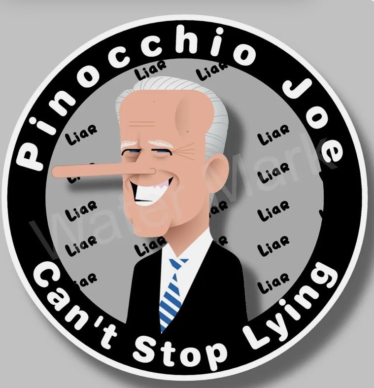 The ONLY time Pinocchio ⁦@JoeBiden⁩ isn’t lying is when he’s lips aren’t moving!!!!