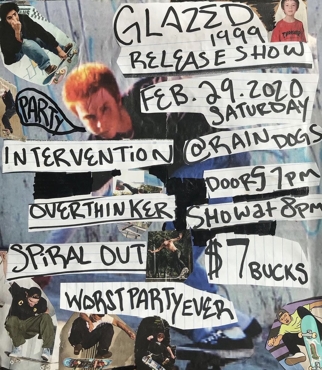 Said release show. Leap day before the world shut down. First headlining show in our hometown we sold out, too. 1999 forever.