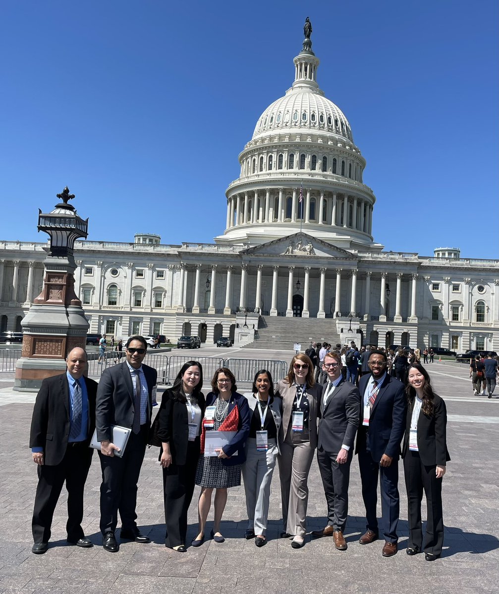 Great day on Capitol Hill with @uchicagosurgres @AnthonyDDouglas and other members of the IL team from #ACSAdvocacy @uchicagosurgery @ComerChildrens. Fighting for Emergency Medical Services Resources, Mission Zero Funding and PAHPA among other issues.