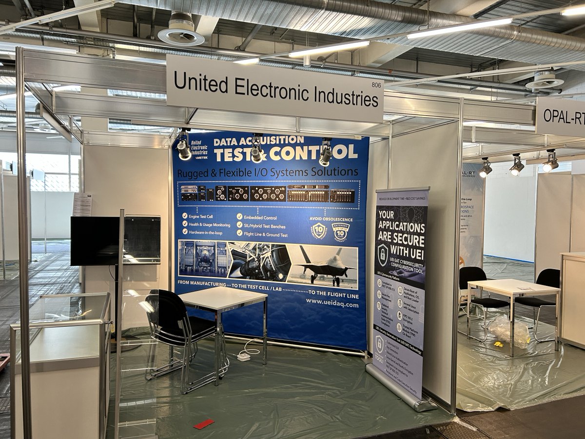 The UEI team is on site at this week's Aerospace Tech Week show in Munich setting up the UEI booth (806).  Be sure to stop by and meet them to learn about our solutions for your aerospace application success. 

#AerospaceTechWeek #AerospaceSolutions #AerospaceEngineering