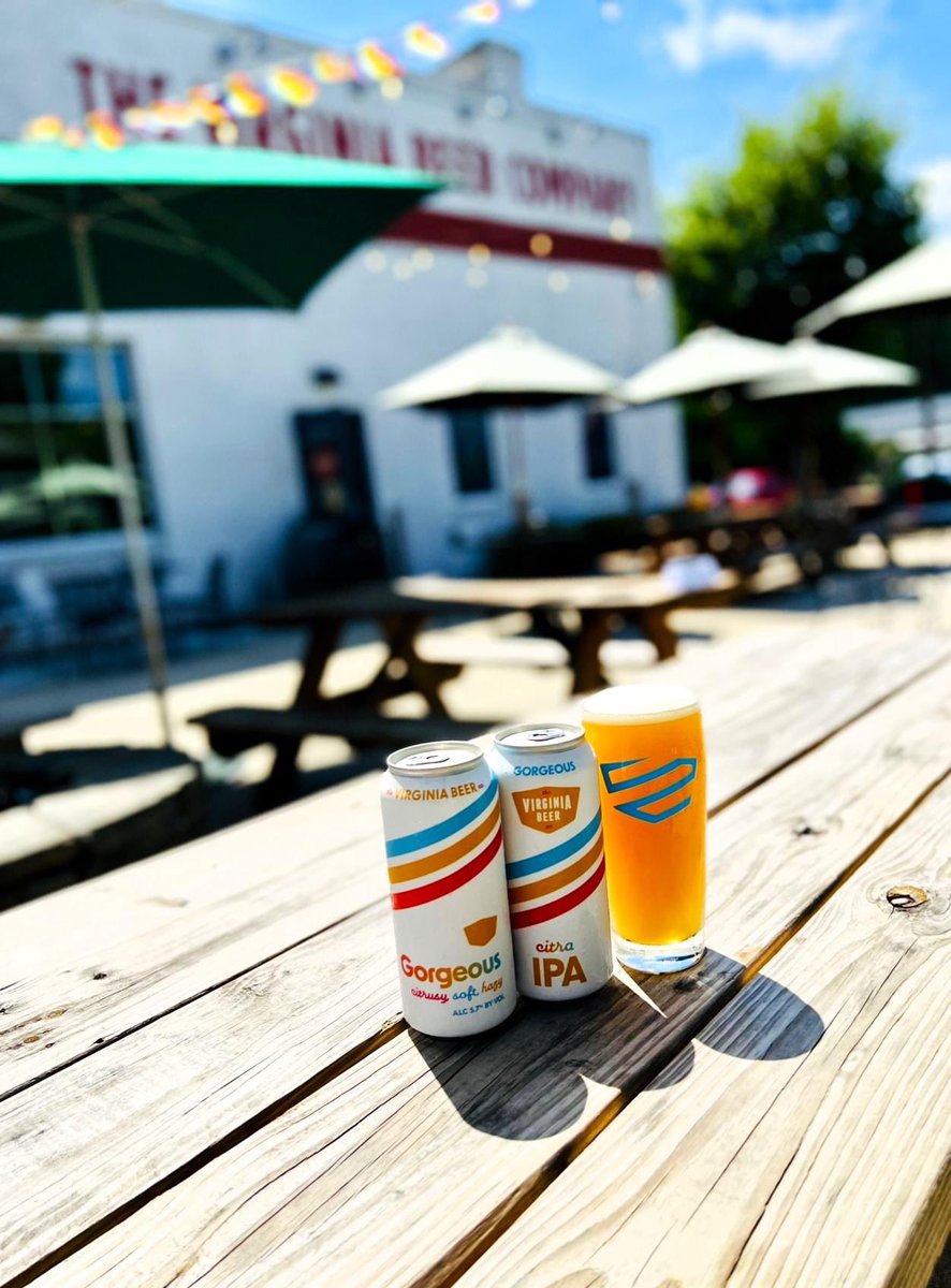 It's good to be back! We had a great day yesterday getting a breather at @BuschGardensVA...and we couldn't have asked for a more ✨𝐆𝐎𝐑𝐆𝐄𝐎𝐔𝐒✨ day/week to get back to the beers & cheers here on Second Street. virginiabeerco.com/location/tapro…