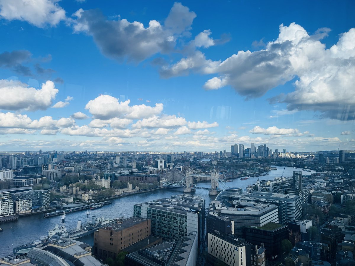 Had to explain to the security guard at The Shard that my suitcase filled with Lego boats, snails in bottles, 3D printed biscuits & Tiny Little Alex Hornes was all perfectly normal when in town for the #SchoolTasking South Regional Final, but it was worth it for the view!