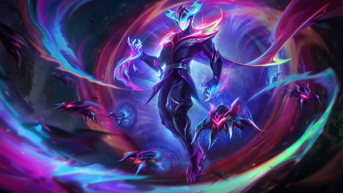 JumaraloHexCore's tweet photo. Empyrean Kayle, Malzahar &amp; Brand SplashArts https://t.co/IAATSOd7cS