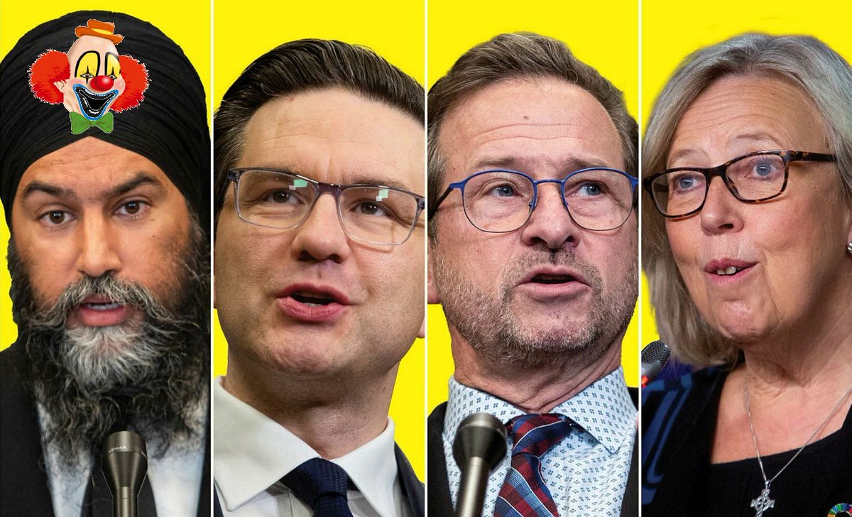 Opposition leaders who have come out saying the Trudeau budget is a disaster and who will vote against:

    ✅ Poilievre
    ✅ Blanchet
    ✅ May
    ❌ Singh

The budget is a confidence vote so once again @theJagmeetSing and the @NDP will extend the pain for Canadians