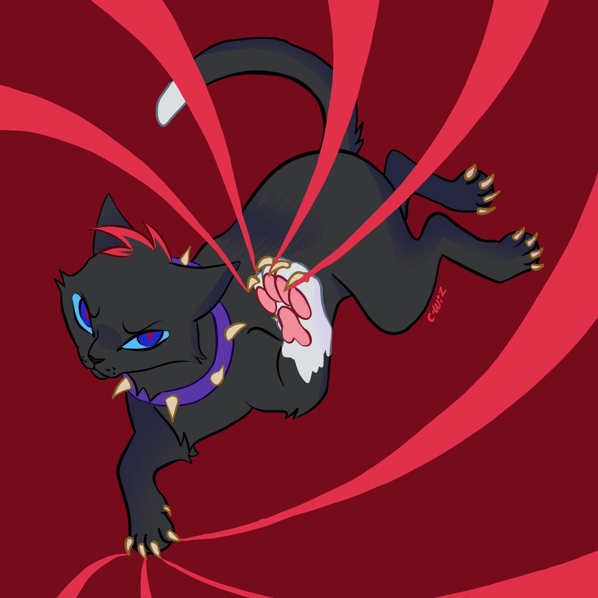 cwiz_art's tweet image. Scourge 🐈‍⬛ 
.
[rts appreciated!] #warriors #warriorcats #warriorsfanart #warriorcatsfanart