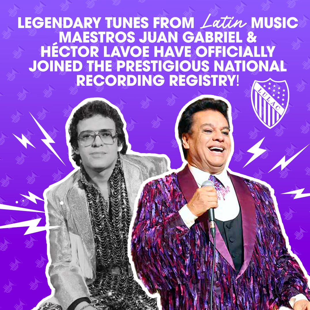 'Amor Eterno' and 'El Cantante' nominated to be added to the registry by Rep. Joaquin Castro, D-Texas, and the Congressional Hispanic Caucus as part of a larger effort to increase the recognition of Latino contributions to American history and culture. ow.ly/1rz350RhE7x