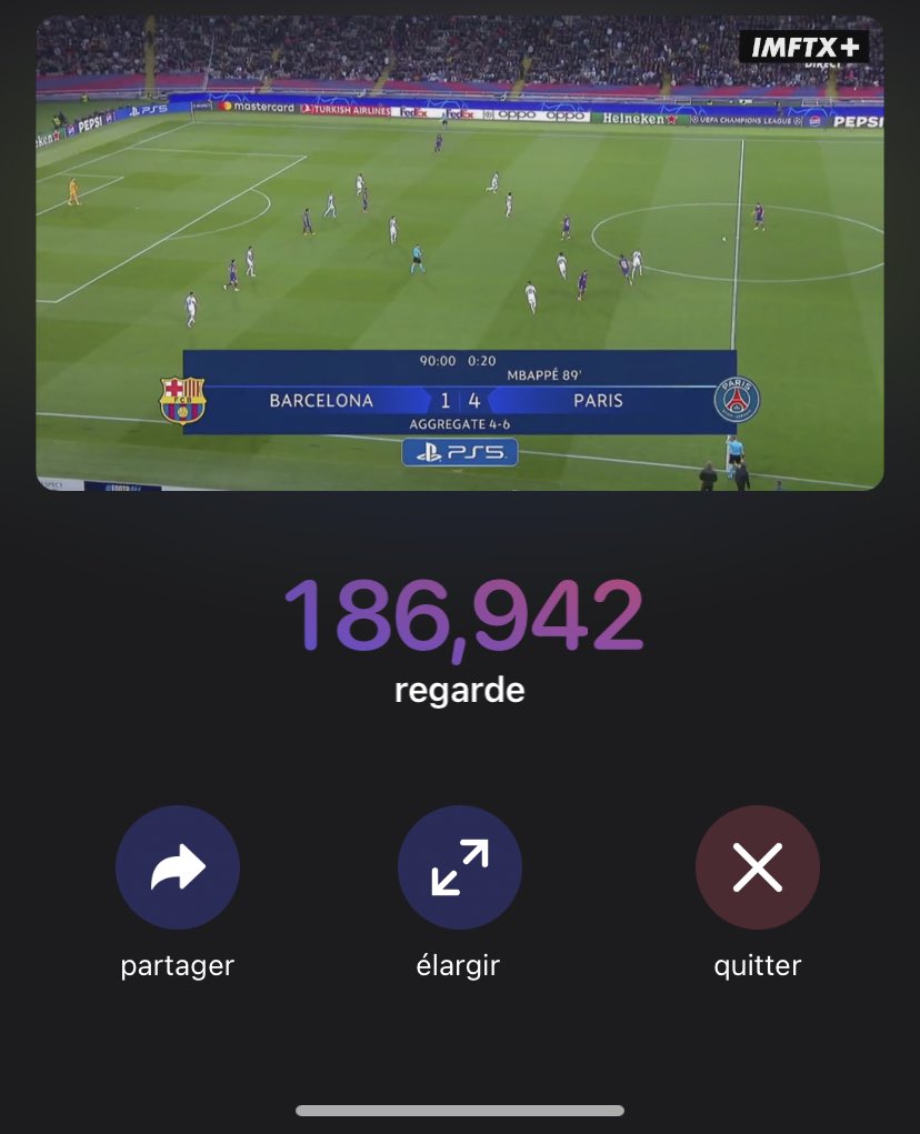 sputnikmoney's tweet photo. ⚠️ON EST 185000 SUR CE LIVE ⚠️

TELEGRAM REJOINS LE PREMIER LIEN DANS LES COMMENTAIRES ✅

Like ce post pour être accepté ❤️

#PSG #ldc #Championsleague #fcb #barca #fcbpsg #paris #barcapsg https://t.co/vIibzIZAL6