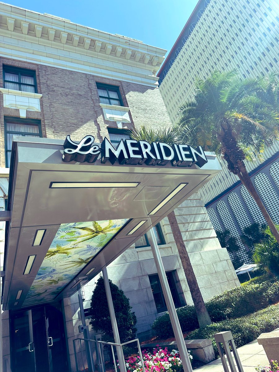 Former Federal Courthouse now a cool Marriott hotel! Think I found my new Tampa go-to! Apparently I stayed in the first bedroom built and it was stunning! Unique & memorable stay! #Travel #Tampa