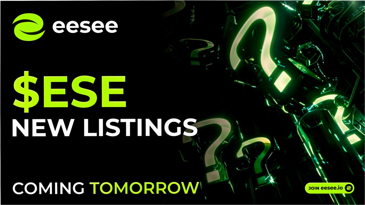 MilesAhead_eth's tweet photo. 🎉 现在可用的 Mainnet $ESE 代币空投!
🪙 来自 #Binance 的资金 = 登上 Binance!
➡️ 时间:5分钟
➡️ 成本:$0 免费!
➡️ 潜在利润:$5,000
🔗 现在就领取 - https://t.co/pmnd7gAwKU
#eesee_io #eeseeMainnet #Bybit $ESE #Mainnet $IO $GPU $ENA $COOKIE $RNDR $AI $GPT $IONET $BOSOL $SOLKIT #WIND98 $MEW