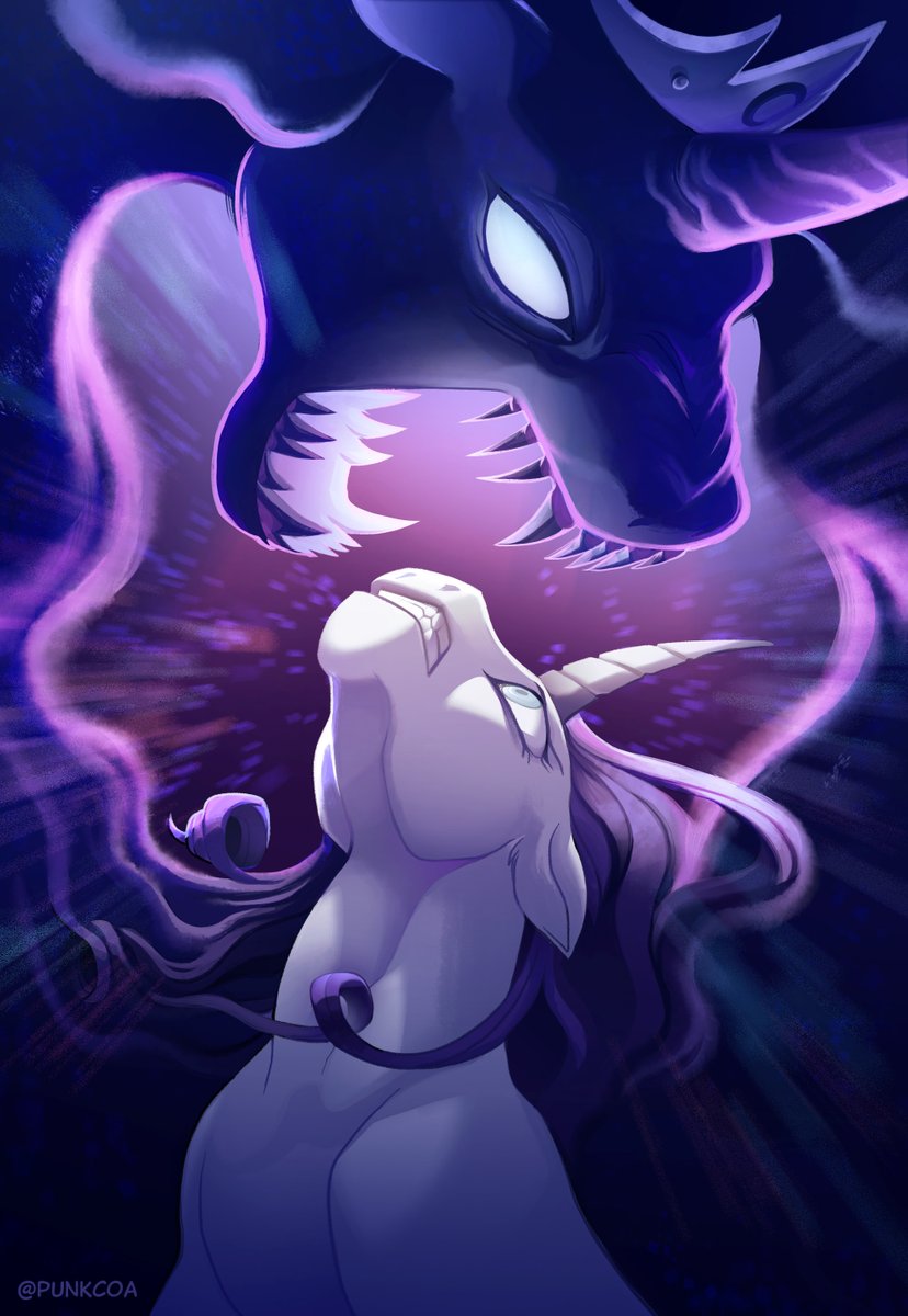 CoaPunk's tweet image. MLP Sleepwalker infection AU fanart for sunny_synopsis on IG 🌙 #infectionau #mylittlepony