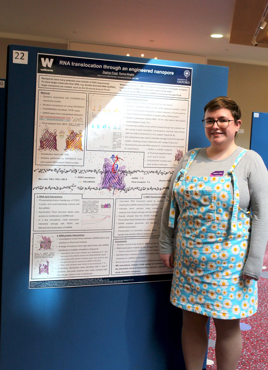 Khalid Lab (@skhalidlab) on Twitter photo Today <a href="/BiochemOxford/">Department of Biochemistry at Oxford University</a> hosted the annual Graduate Poster Symposium, showcasing the many talented students in the department. Our own DPhil student Zephyr (<a href="/hearmyqueer/">a gentle bree(zeph)</a>) won one of the judges prizes for their work and we are delighted to celebrate their success with them! Today <a href="/BiochemOxford/">Department of Biochemistry at Oxford University</a> hosted the annual Graduate Poster Symposium, showcasing the many talented students in the department. Our own DPhil student Zephyr (<a href="/hearmyqueer/">a gentle bree(zeph)</a>) won one of the judges prizes for their work and we are delighted to celebrate their success with them!