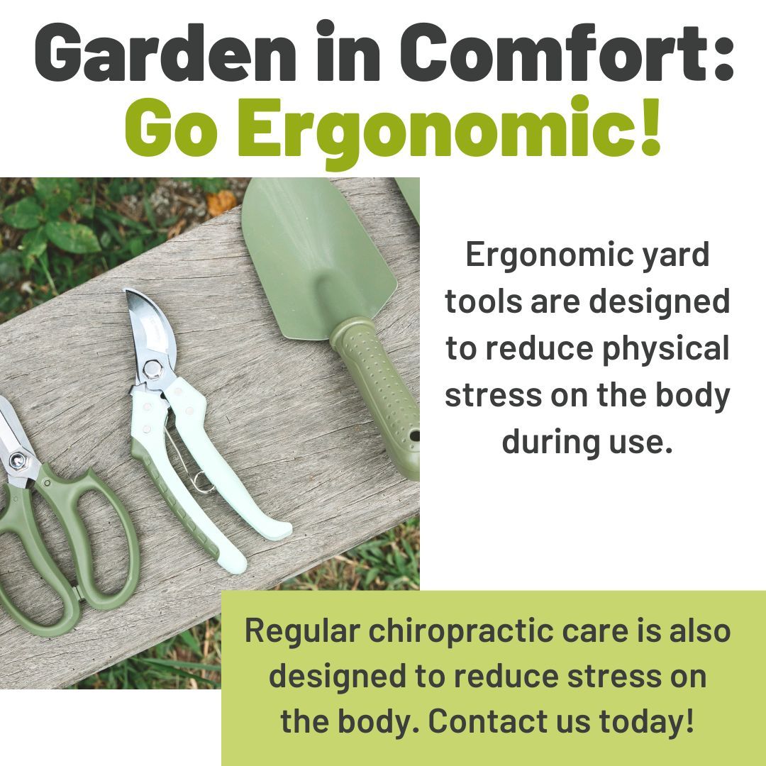 Create your garden oasis with comfort in mind—embrace ergonomic practices for a delightful gardening experience. And remember, Ipswich Spine Clinic and chiropractic care are here to support your spine's well-being throughout all your green-thumb adventures.#GardenComfort