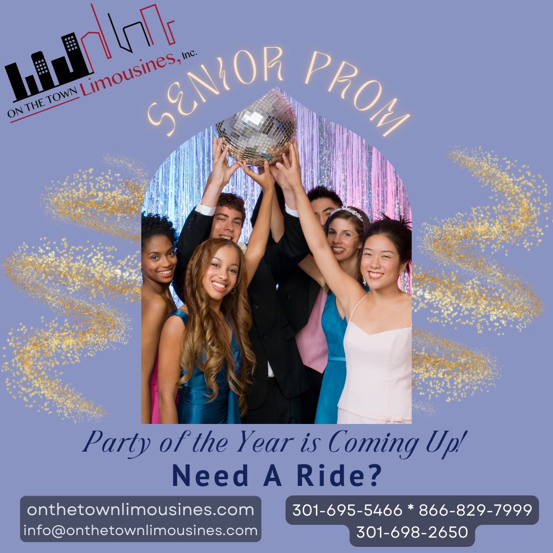SENIORS! Prom is coming up! Book a limousine ride with us and ride in style. Impress your date! Make lasting memories with your friends! Book Now! 301-695-5466 #prom2024 #FrederickBest #limousines #transportation #sedan #frederickbestchauffeur #party #frederickmd #maryland #DC