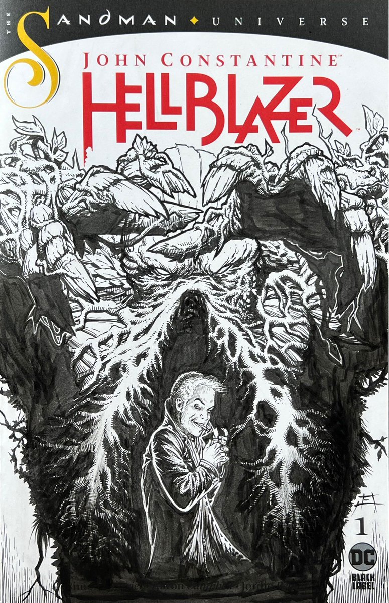 I may have gone a bit overboard on this #blanksketchcover #commission of #swampthing & #constantine! Hope ya like it!

@DCComics

#supportyourlocalartist #supportyourlocalcomicartist #supportyourlocalartists #supportyourlocalindieartist #indiecomics #indiecomic #indiecomicartists