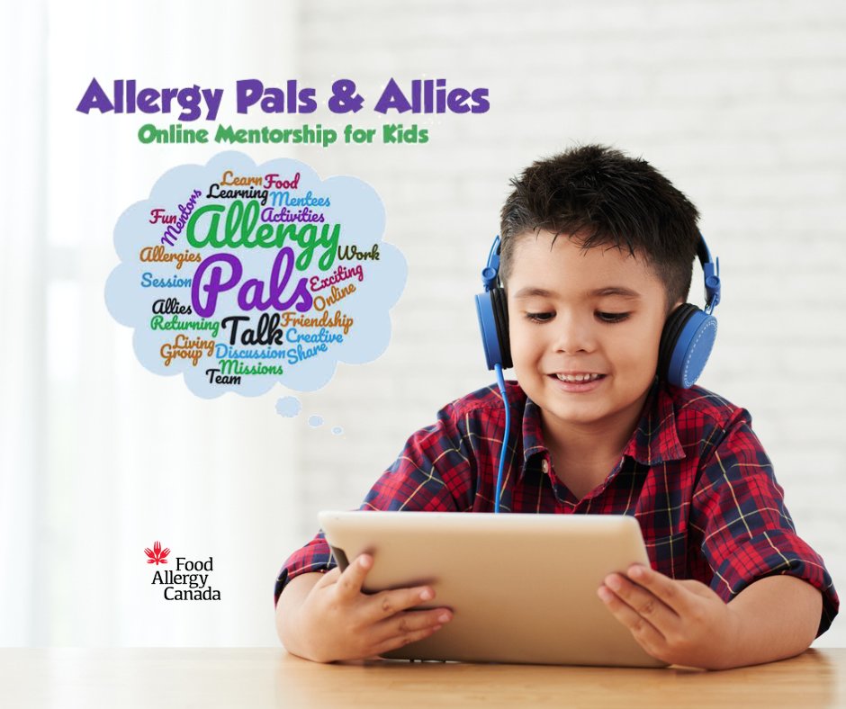 Register now: Allergy Pals/Allies Spring session starts April 27th! This free program is a great way for youth with food allergy to connect with others managing the condition. Help your child build a network of support with their peers! surveymonkey.com/r/APspring2024