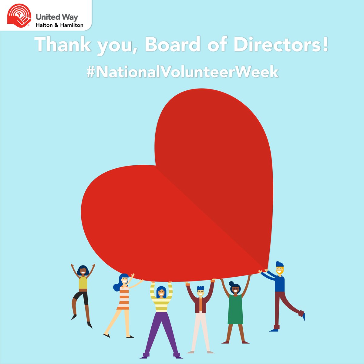 Our Board of Directors come together from all across Halton & Hamilton. Their diverse skills and experiences are key to making positive changes in our community. Thanks for all you do! 🌟

Check out our current Board: uwhh.ca/about-us/board/

#LocalLove #NationalVolunteerWeek