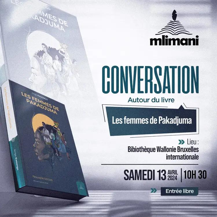 📚 Le livre ' Les femmes de Pakadjuma ' à nouveau disponible avec @mlimanieditions. Conversation samedi dernier sur le style #JournalismeNarratif, les thématiques abordées dans le livre et qui ont donné lieu à différentes initiatives humanitaires, parallèles depuis 2019 :…