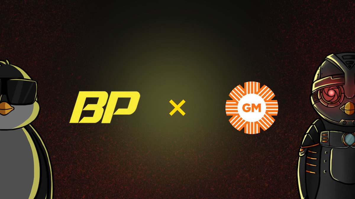 Blast Penguins 🐧 (@blastpenguins) on Twitter photo 🔥New partnership🔥
The Blast Penguins team together with gm.app has released Blast Penguins Pass with which you can get Blast Gold.
<a href="/gm_on_blast/">gm.app | Built on Blast</a> is redefining SocialFi on @Blast_L2 via the first fully sustainable NFT ecosystem. Runner-up in @Blast_L2 Big Bang 🔥New partnership🔥
The Blast Penguins team together with gm.app has released Blast Penguins Pass with which you can get Blast Gold.
<a href="/gm_on_blast/">gm.app | Built on Blast</a> is redefining SocialFi on @Blast_L2 via the first fully sustainable NFT ecosystem. Runner-up in @Blast_L2 Big Bang